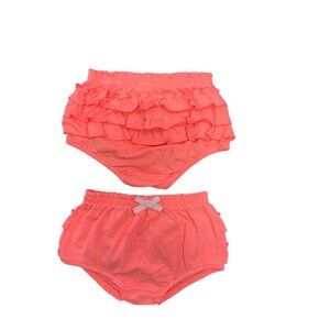 Baby Girls' Solid Bloomer Fashion Shorts - Cat & Jack™ Neon 18 Months